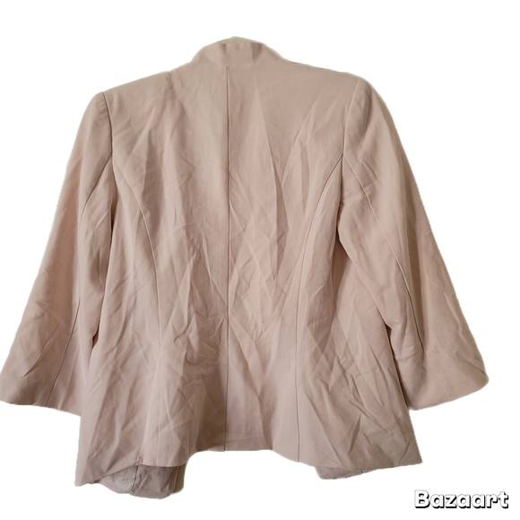 Kensie Blazer Womens S Small Blush Open-Front Jacket - Picture 7 of 7